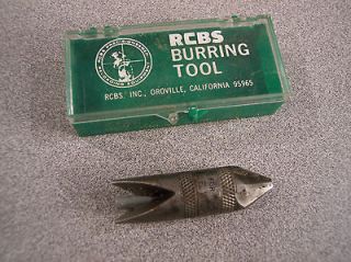 RCBS Burring tool for Shells cases empty brass cartridges De bur