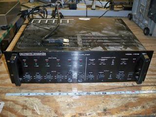 altec lansing 1707b mixer amplifier w 4 modules one day