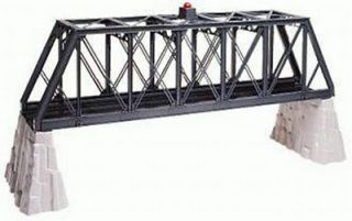 LIONEL TRUSS BRIDGE W FLASHERS & PIERS FASTRACK O/O27 o gauge 6 12772 