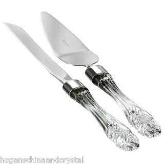 waterford crystal lismore wedding cake knife server  309 99 