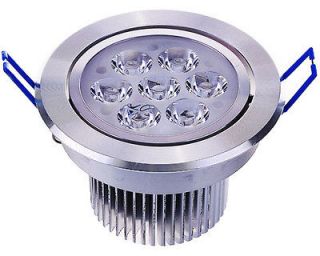 7W 7x1W Cool White LED Recessed Ceiling Down Light Fixture Lamp Bulb 