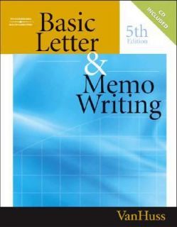 Basic Letter and Memo Writing by Susie H. Vanhuss and Susie H. VanHuss 