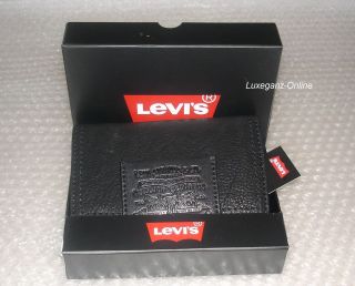 Levis Strauss Authentic Leather Talita Zip & Flap Notes Coins Purse 
