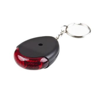 NEU Sound Control Lost Key Finder Find Keyring Keychain Locater BLACK 