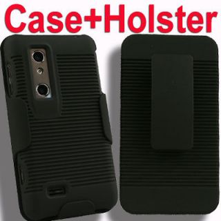Case+Holster for LG Thrill 4G F Cover AT&T Belt Clip Pouch Faceplate