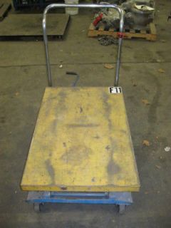 35 75 x 23 5 dandy hydraulic lift table a