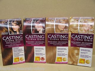 BOXES OF NEW LOREAL CASTING CREME GLOSS HAIR COLOURANT   COLOUR 