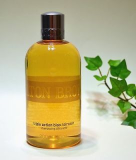 Large 300ml GOLDEN AMBER MOLTON BROWN FOR MEN BIAO Triple Action 