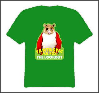 fantastic mr fox movie the lookout t shirt