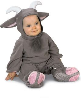 infant goat cute baby s animal halloween costume 0 9m