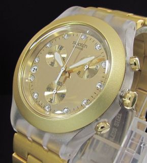   4032G FULL BLOODED Gold Col Irony Diaphane Watch Retro Unisex Watch