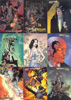 DARKNESS WITCHBLADE 1997 TOP COW COMPLETE BASE CARD SET OF 90