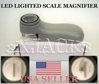   MAGNIFIER MAGNIFYING GLASS MEASURING MICROSCOPE MAGNIFY PARTS TOOL