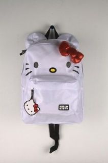 loungefly hello kitty white red bow with ears backpack 1974