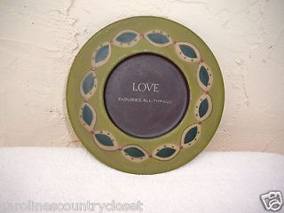 PLATE HEARTHSIDE COLLECTION~Martin~Love Endures All Things~Handpainted 