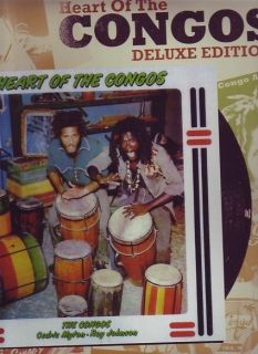 CONGOS AND LEE PERRY   HEART OF THE CONGOS 2 LPS DELUXE EDITION BLACK 