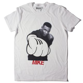 Mickey Tyson T Shirt  SMALL  iron mike, mickey mouse, glove, funny 