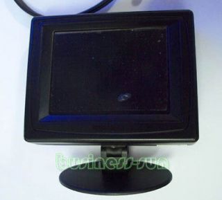 black 3inch 3 color lcd video audio monitor with speaker