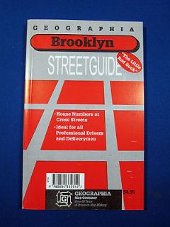 Geographia Brooklyn Street Guide The Little Red Book