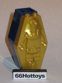 lego pharaoh s quest 7327 amset ra gold coffin new
