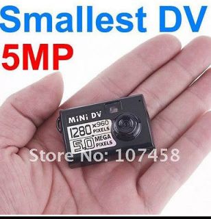 NEW BLACK 5.0M Mini Smallest Portable Camera DV HD Video Recorder 