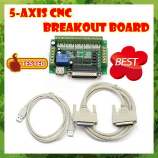   Axis CNC Breakout Interface Board for Stepper Motor Driver CNC Mill