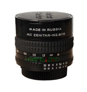 Zenitar 16 mm F 2.8 Lens For Canon