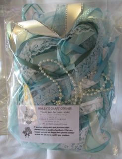 RIBBON AND LACE OFF CUTS   20 METRES OF VINTAGE ROMANCE   BLUES 
