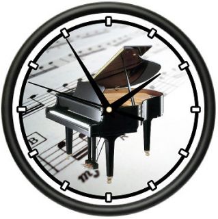 piano wall clock baby grand player music teacher gift one