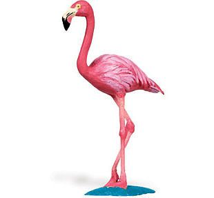 FLAMINGO toy/replica/st​atue/figurine/​GREAT FOR DESK