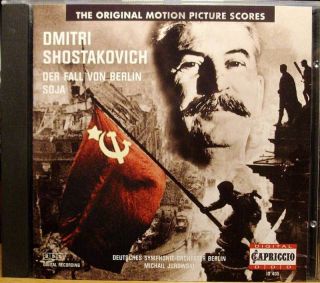 Shostakovich SOJA~The Fall of Berlin~Jurowski Capriccio MINT 