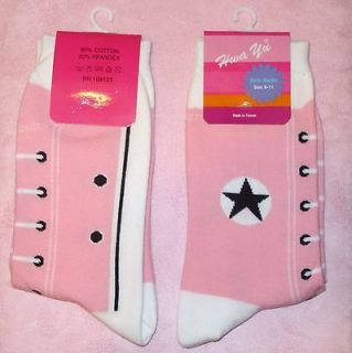 converse shoe design womens hightop socks pink returns