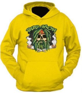 bud mon stoner marajuana funny adult comedy hoodie more options size 