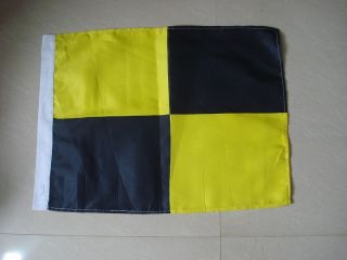 Navy Signal Flag * L – LIMA * Stop Your Vessel Immediately * 15 