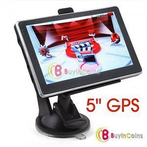 Unbranded 5 GPS Navigation for Car Av in+FM+Ebook​+mp4+game with SD 