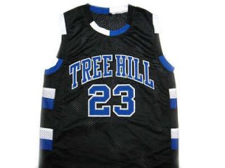 nathan scott 23 one tree hill jersey black any size