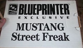   Blueprinter Exclusive Mustang Street Freak Model Car Mountain KIT 1/25