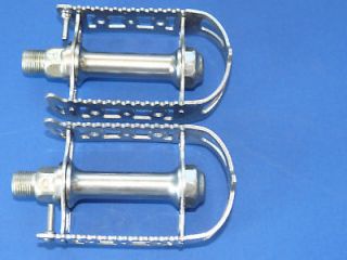nos lyotard french threaded quill pedals 14 x 1 25tpi