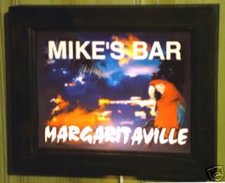 lighted personal margaritaville bar sign  42 99