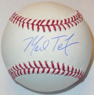 MARK TEIXEIRA NEW YORK YANKEES SIGNED BASEBALL MLB HOLOGRAM & STEINER 