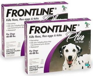 12 month frontline plus purple for dogs 45 88lbs returns