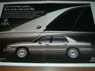 1996 buick 3800 series ii v6 car 2pg print ad