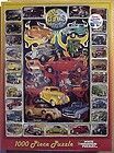 White Mountain Puzzles Street Hot Rods Multi picture 1000pc puzzle 
