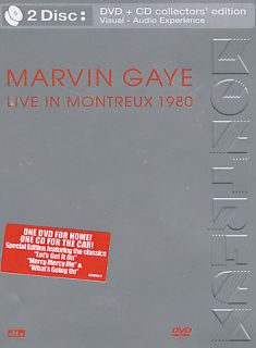 Marvin Gaye   Live in Montreux 1980 DVD, 2004, 2 Disc Set, Special 