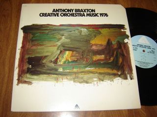 Anthony Braxton   Creative Orchestra Music 1976 LP NM Arista promo