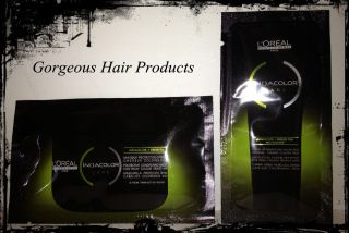   Shampoo &Conditioner or Shampoo &Masque Sachets  For Coloured Hair
