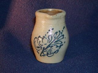 vintage rowe wisconsin pottery miniature pitcher 1986 