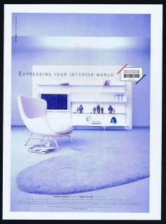 2000 Roche Bobois Furniture Massimo Iosa Ghini Design Magazine Print 