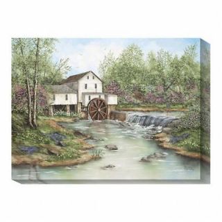 Sherry Masters Pigeon Hollow Mill Canvas Art   Gallery Wrapped 