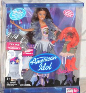 american idol barbie doll simone w karaoke by mattel time